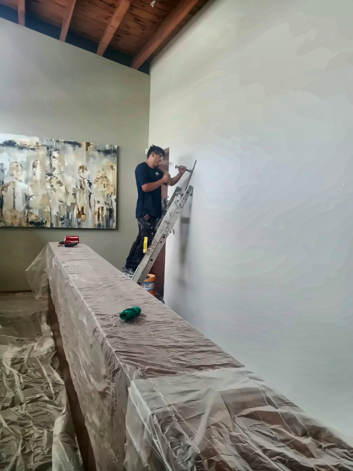 Pintura y pastas decorativas